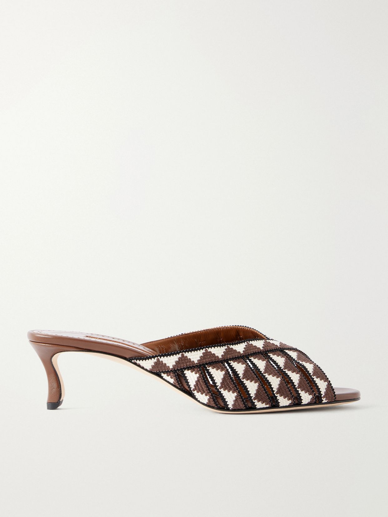 trofesamu 50 woven leather mules