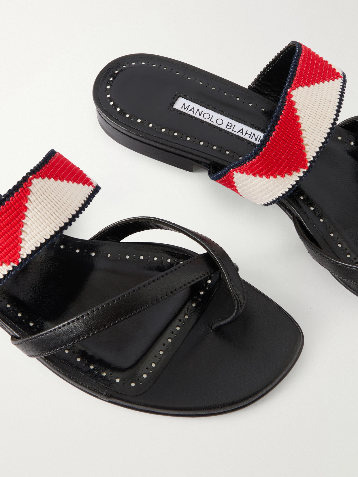 Susastra 10 Leather Woven Sandals