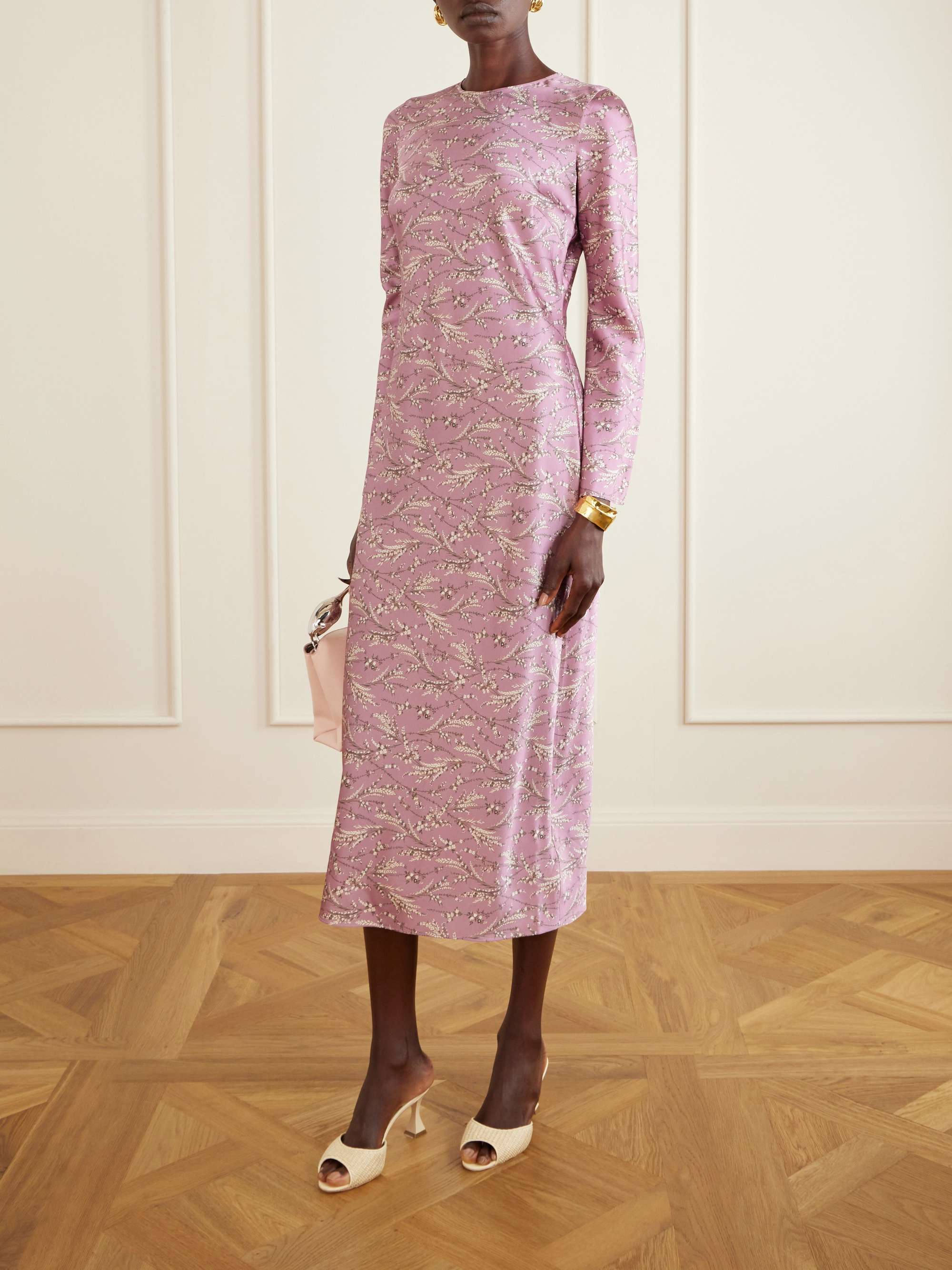 MANOLO BLAHNIK Jadara 70 leather-trimmed raffia mules | NET-A-PORTER
