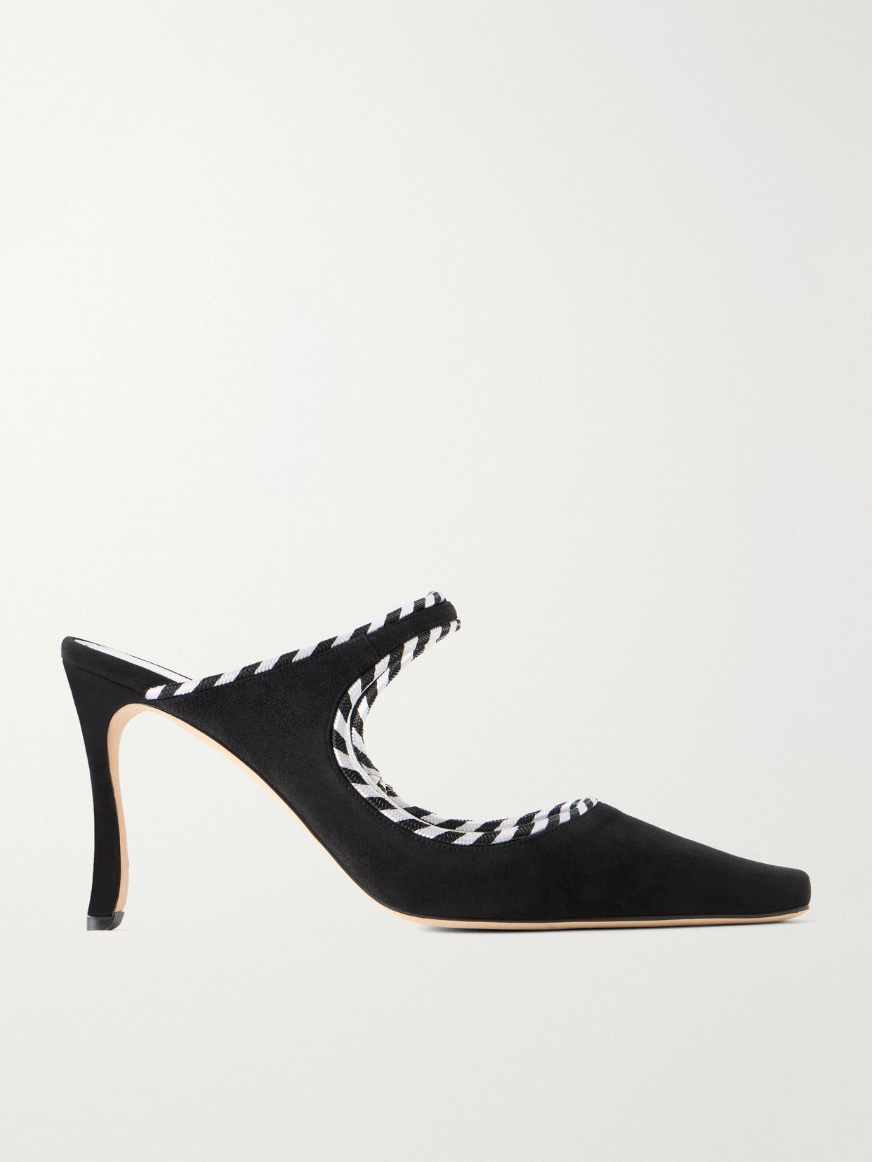 Pura 90 suede mules