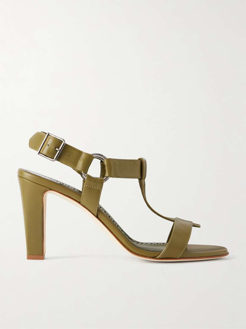 Manolo Blahnik Miona 90 Leather Sandals | Thumbnail 6 Manolo Blahnik Miona 90 Leather Sandals | Thumbnail 6