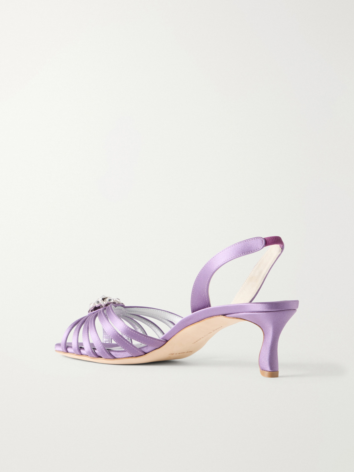 Fulmasli 50 Crystal-Embellished Sandals