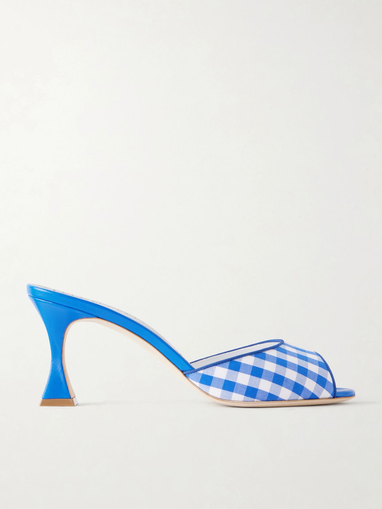 Jadara 70 checked woven mules