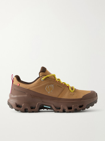 ON + Sky High Farm Cloudrock Low rubber-trimmed mesh sneakers