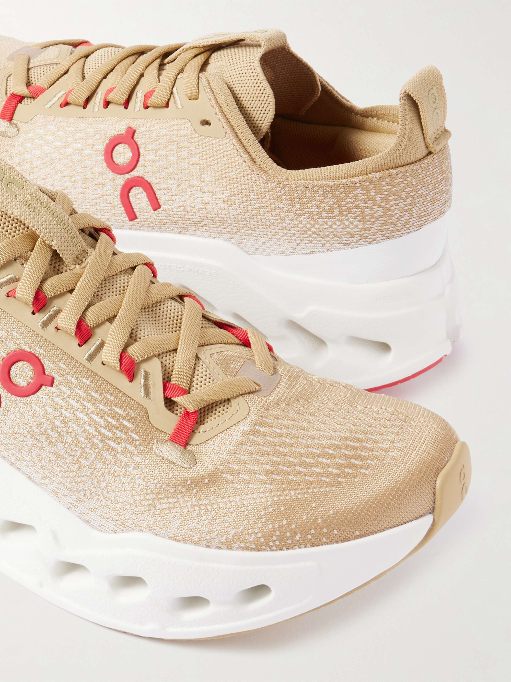 ON Cloudsurfer Max rubber-trimmed mesh sneakers | NET-A-PORTER
