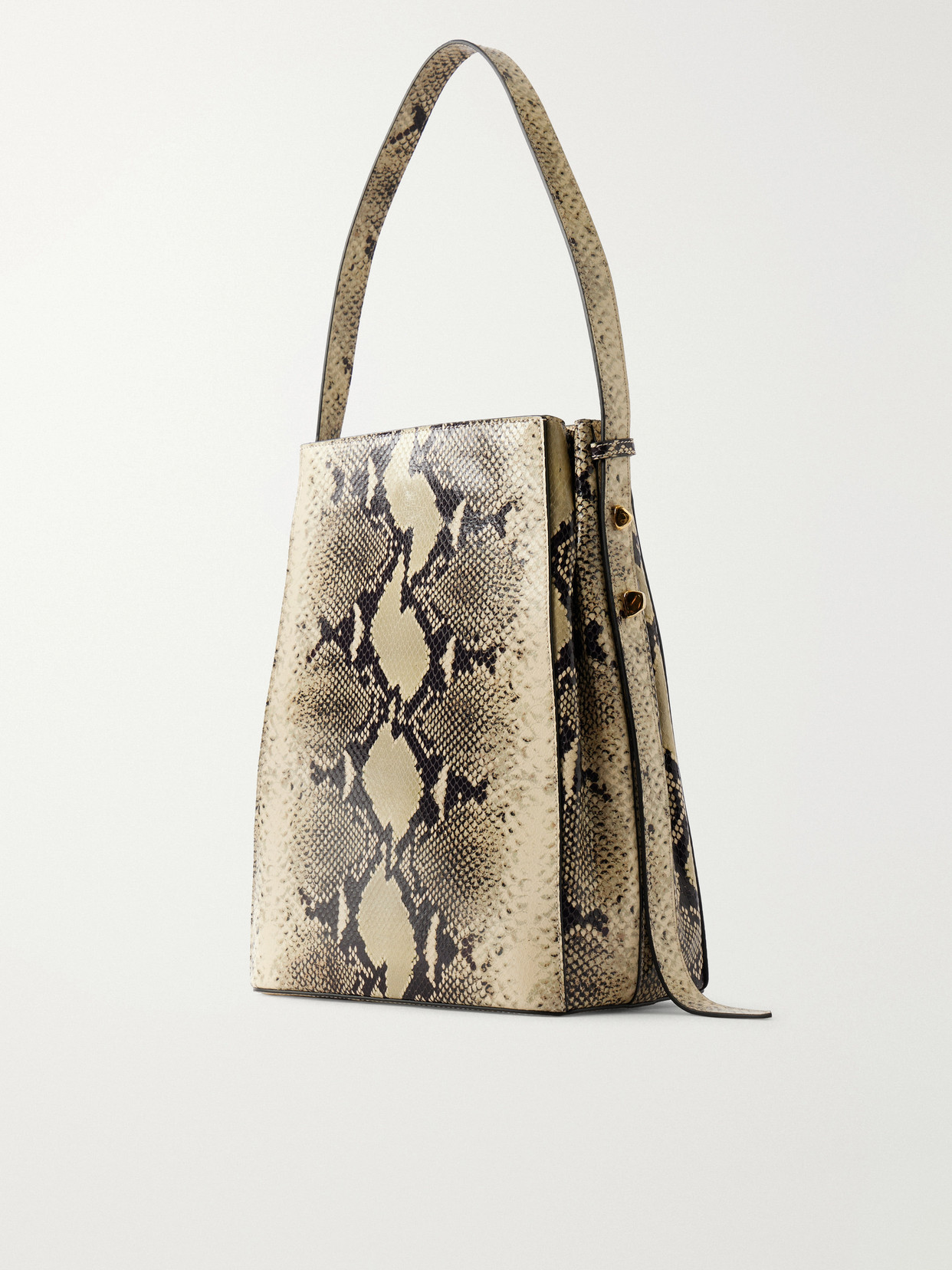 Somalia Snake-Effect Shoulder Bag