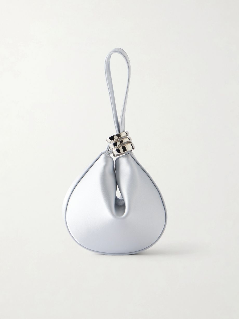 The Zambia mini satin clutch