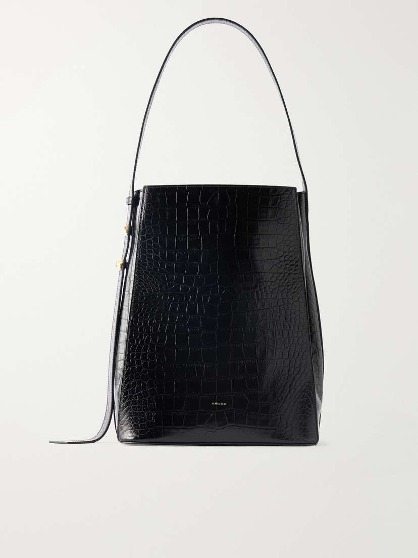 AMANU Somalia Croc-effect Shoulder Bag | Thumbnail 7