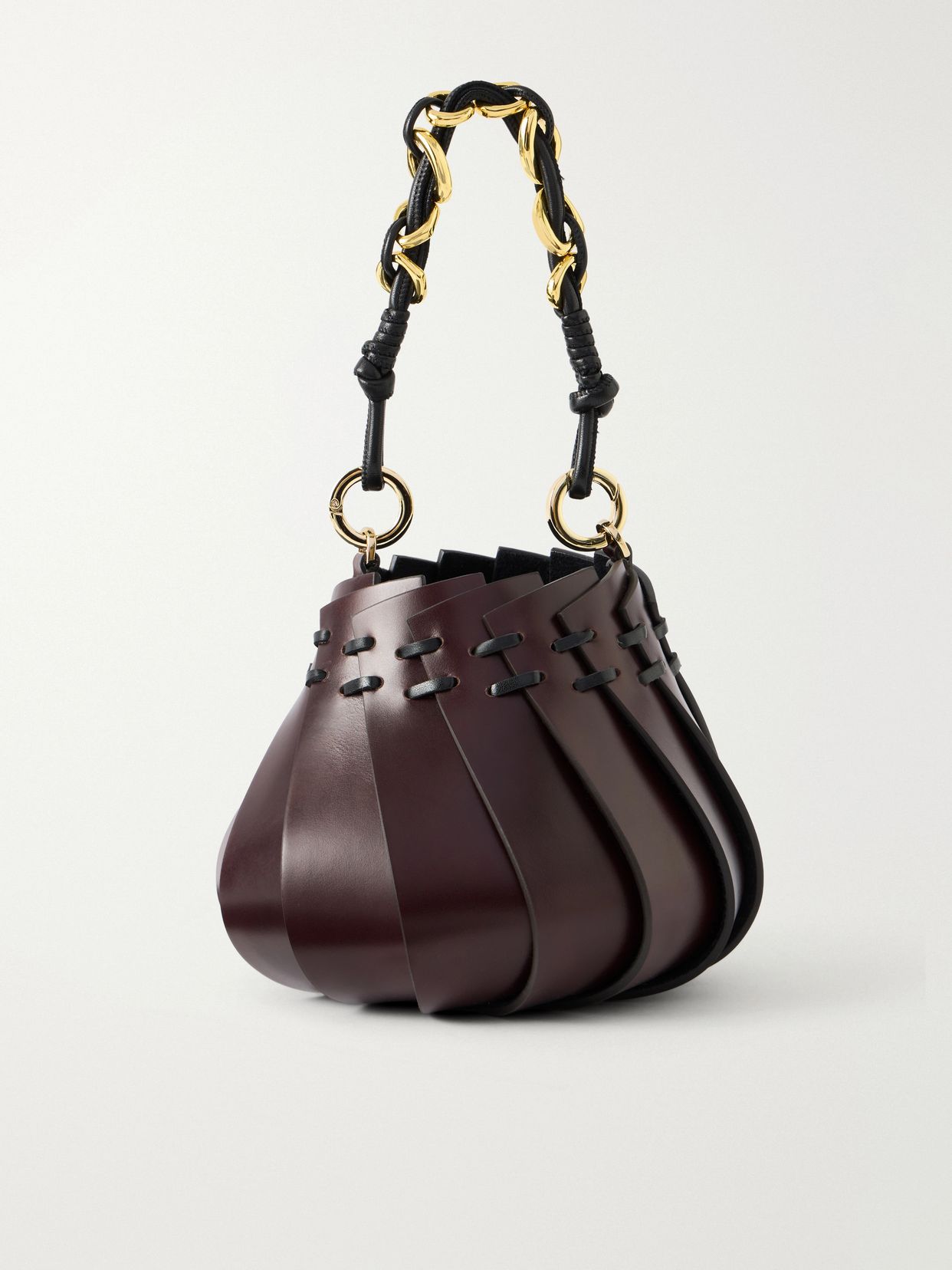 Burundi leather mini bag