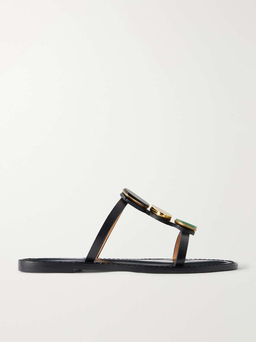 AMANU The Matobo Embellished Leather Sandals | Thumbnail 7