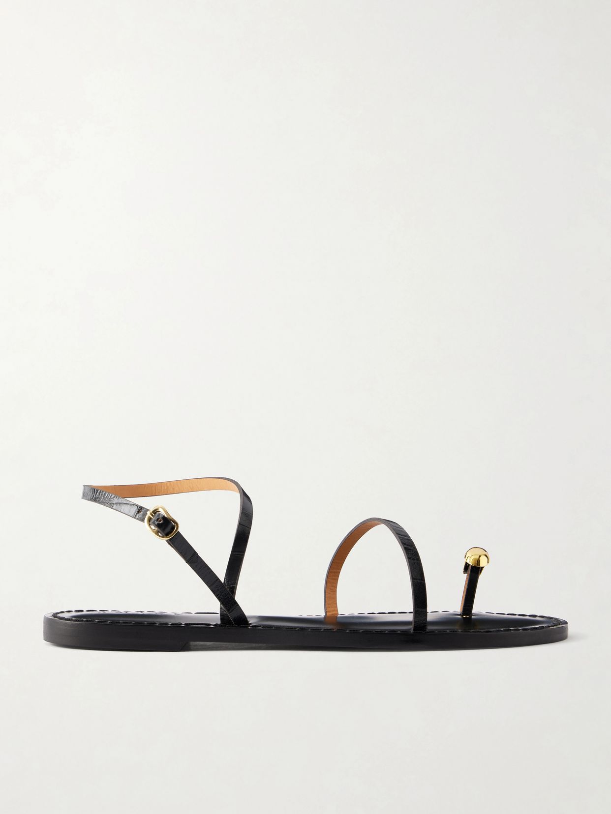 The Marrakech embellished leather flats