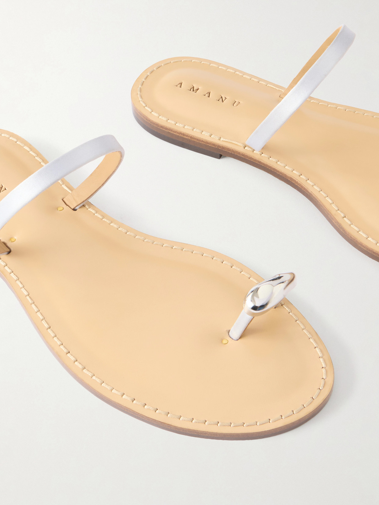 The Kibera Embellished Satin And Sandals