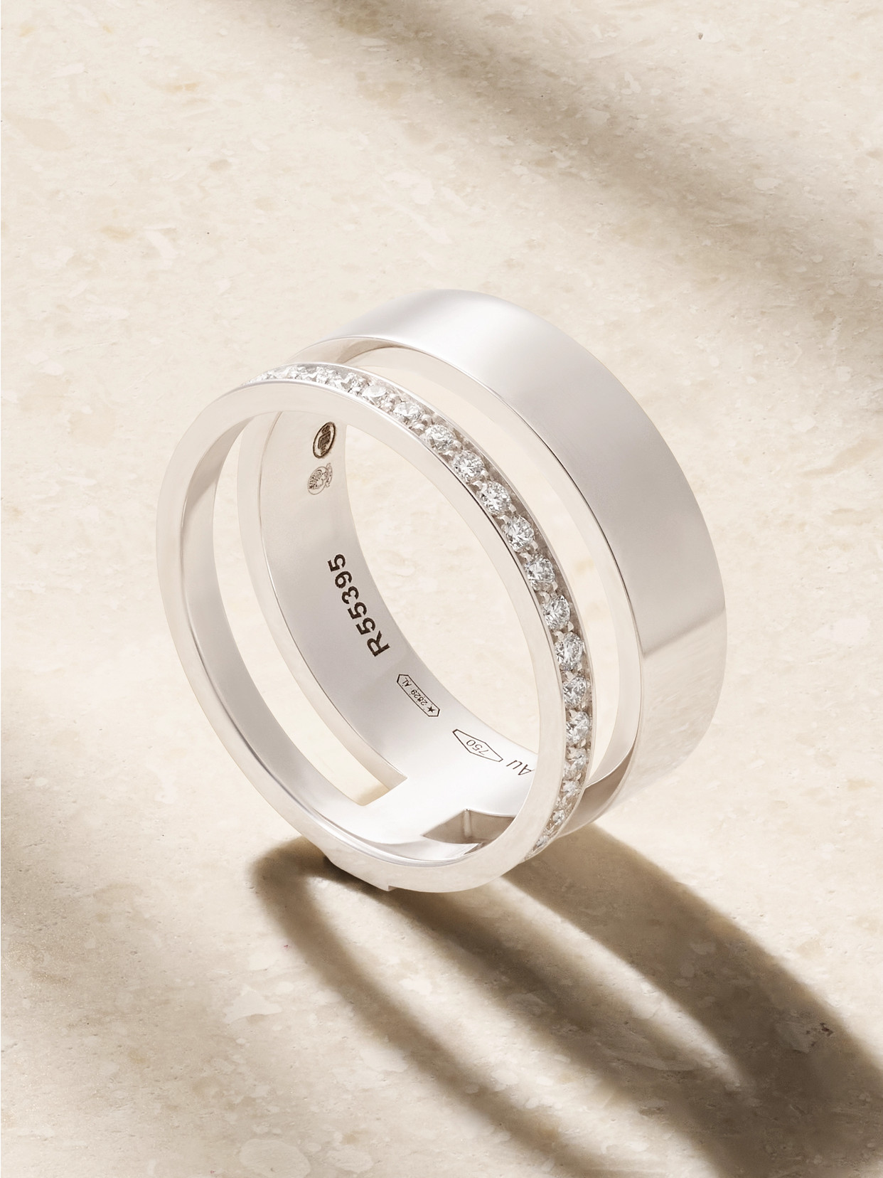 Repossi Berbere 18-karat White Gold Diamond Ring