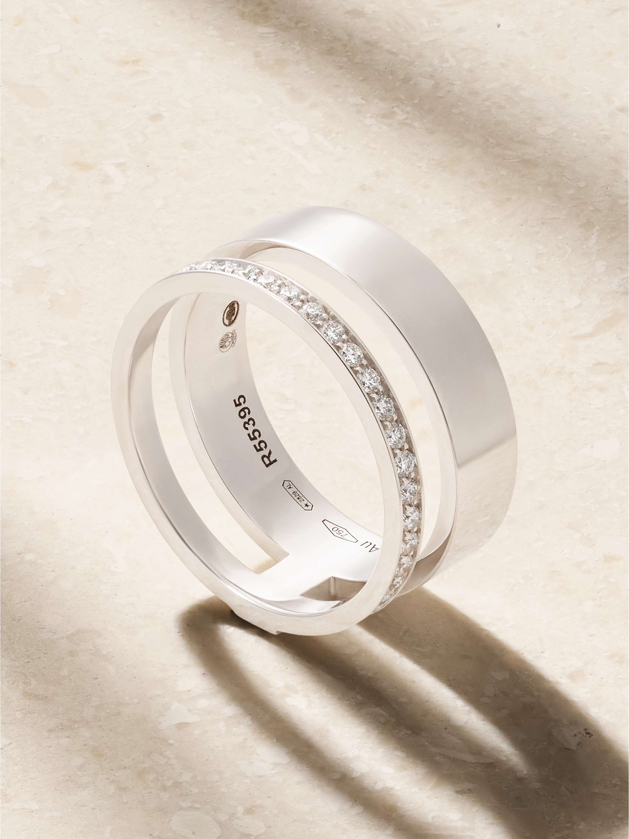 REPOSSI Berbère Module 18-karat white gold diamond ring