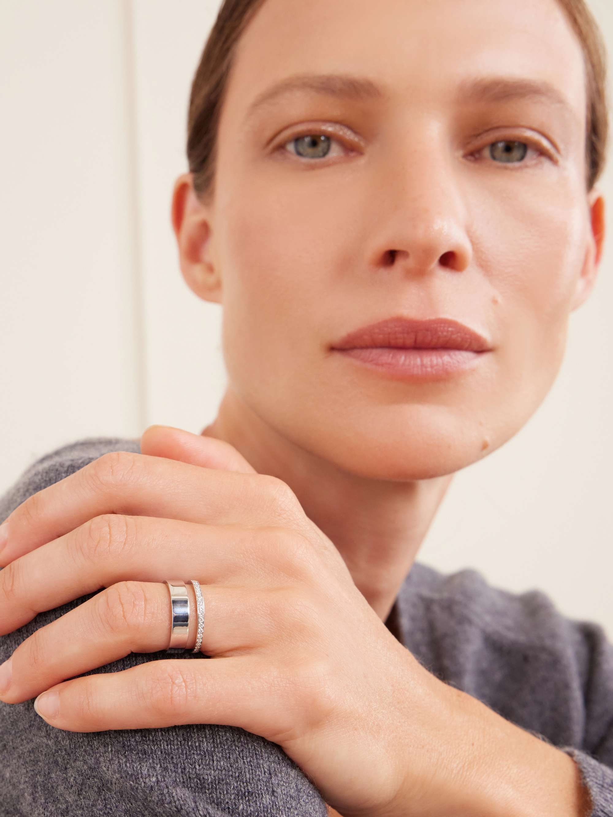 REPOSSI Berbère Module 18-karat white gold diamond ring