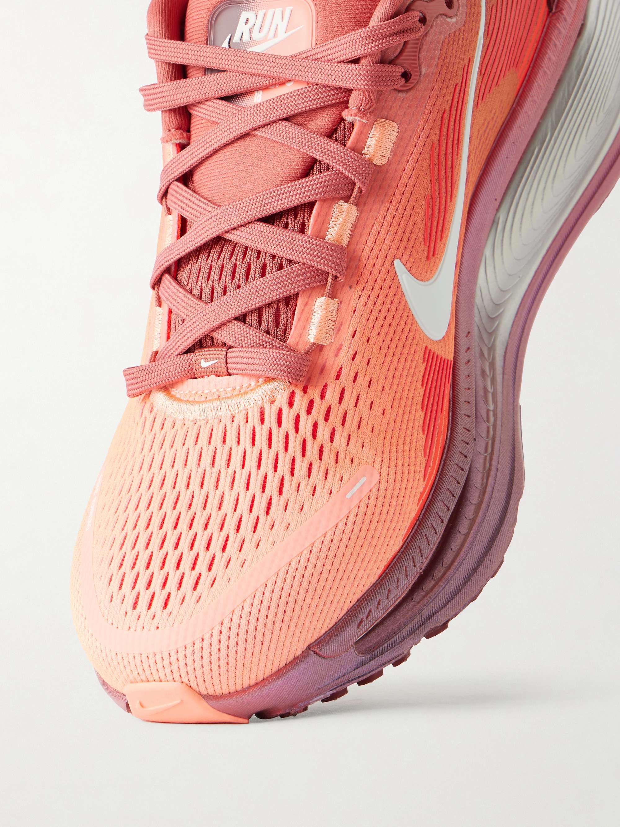 NIKE Vomero 18 felt and rubber-trimmed mesh sneakers | NET-A-PORTER