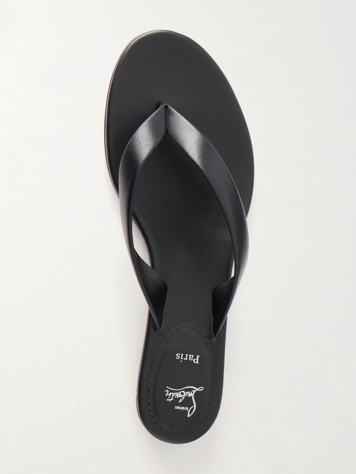 Miss Z Leather Thong Sandals