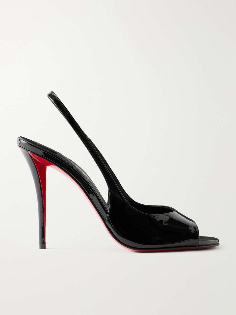 Christian Louboutin Sofia Z 100 Leather Slingback Sandals