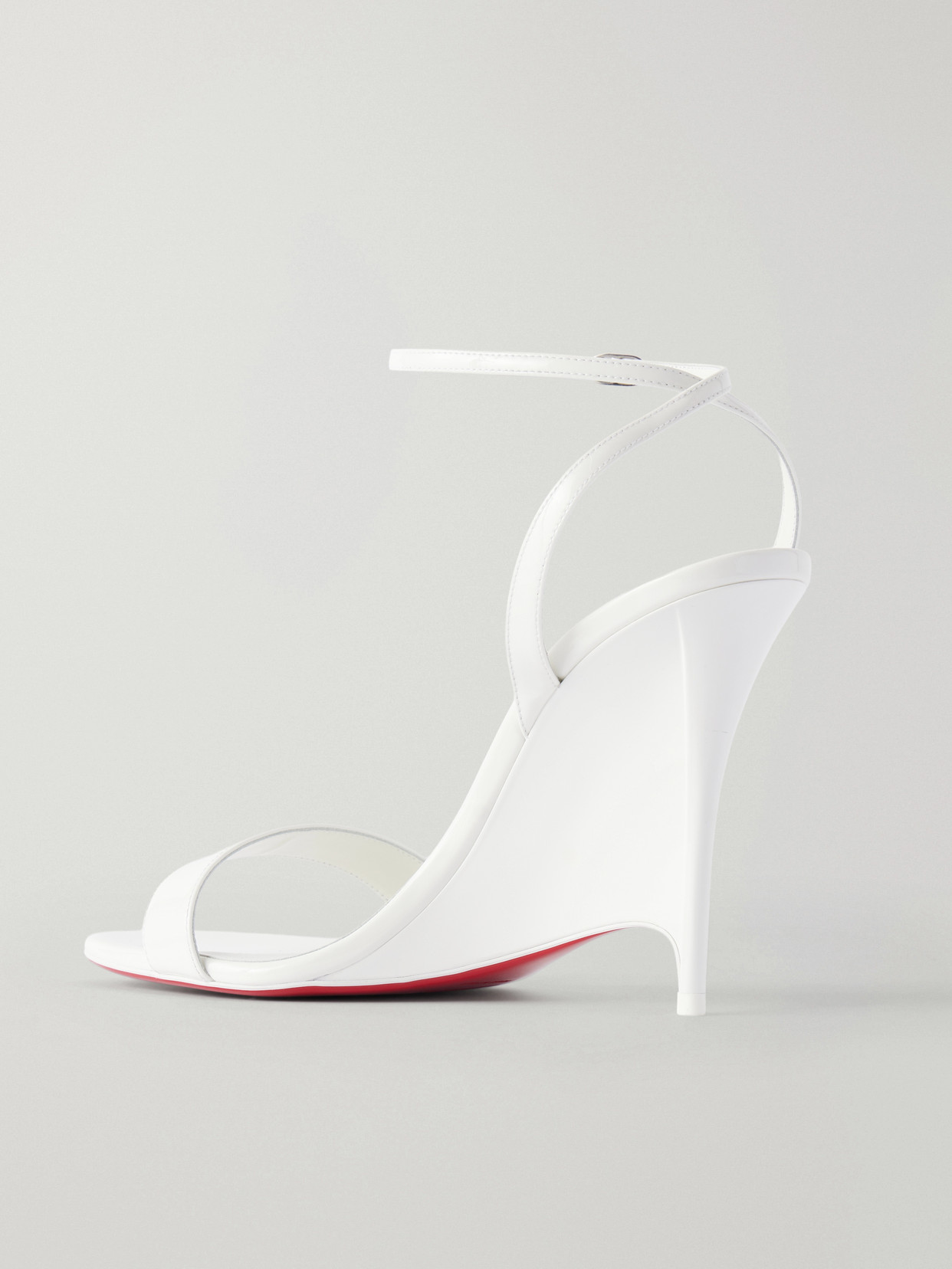 Zeezeenella 110 Patent-Leather Wedge Sandals