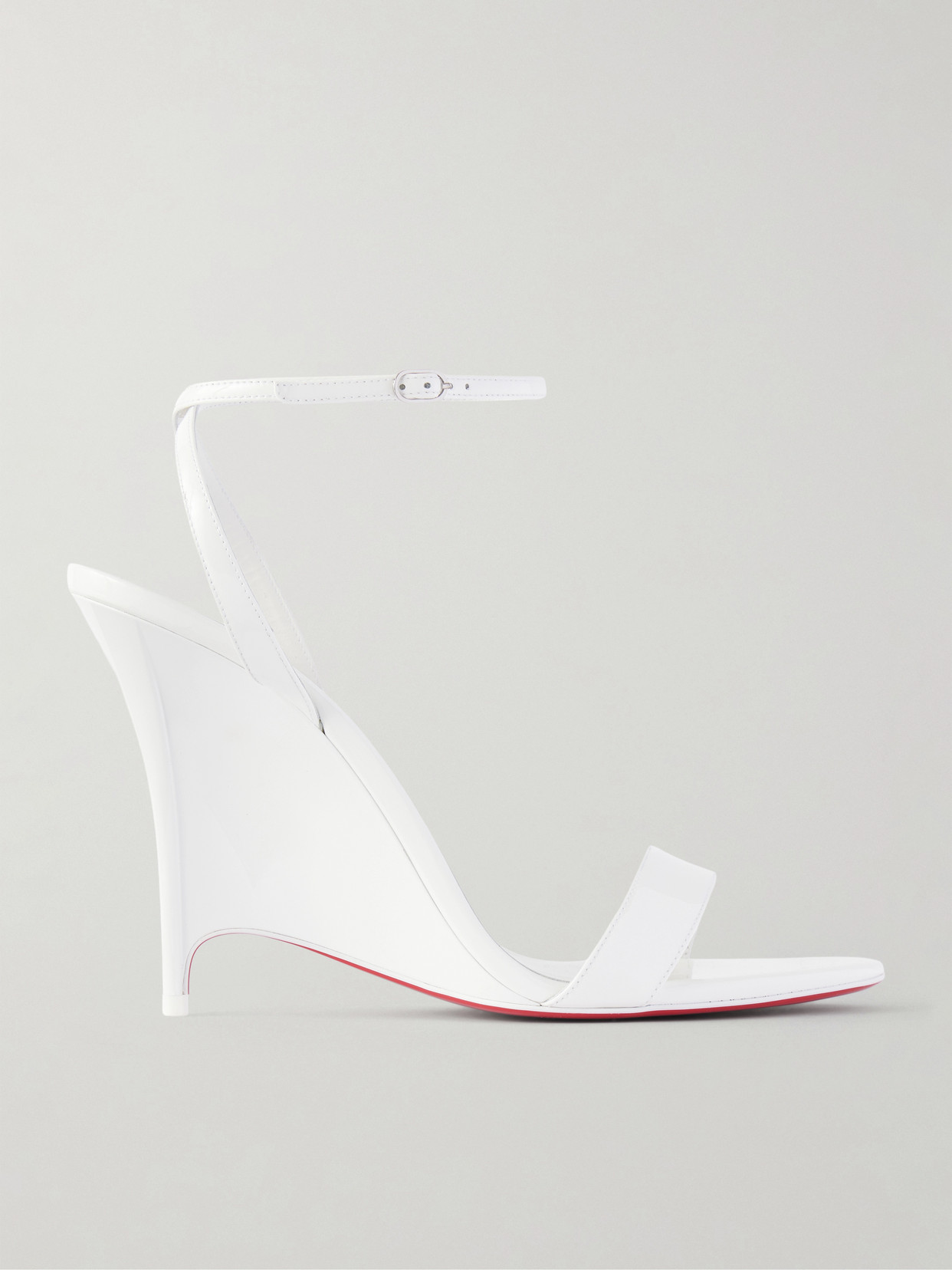 Zeezeenella 110 Patent-Leather Wedge Sandals