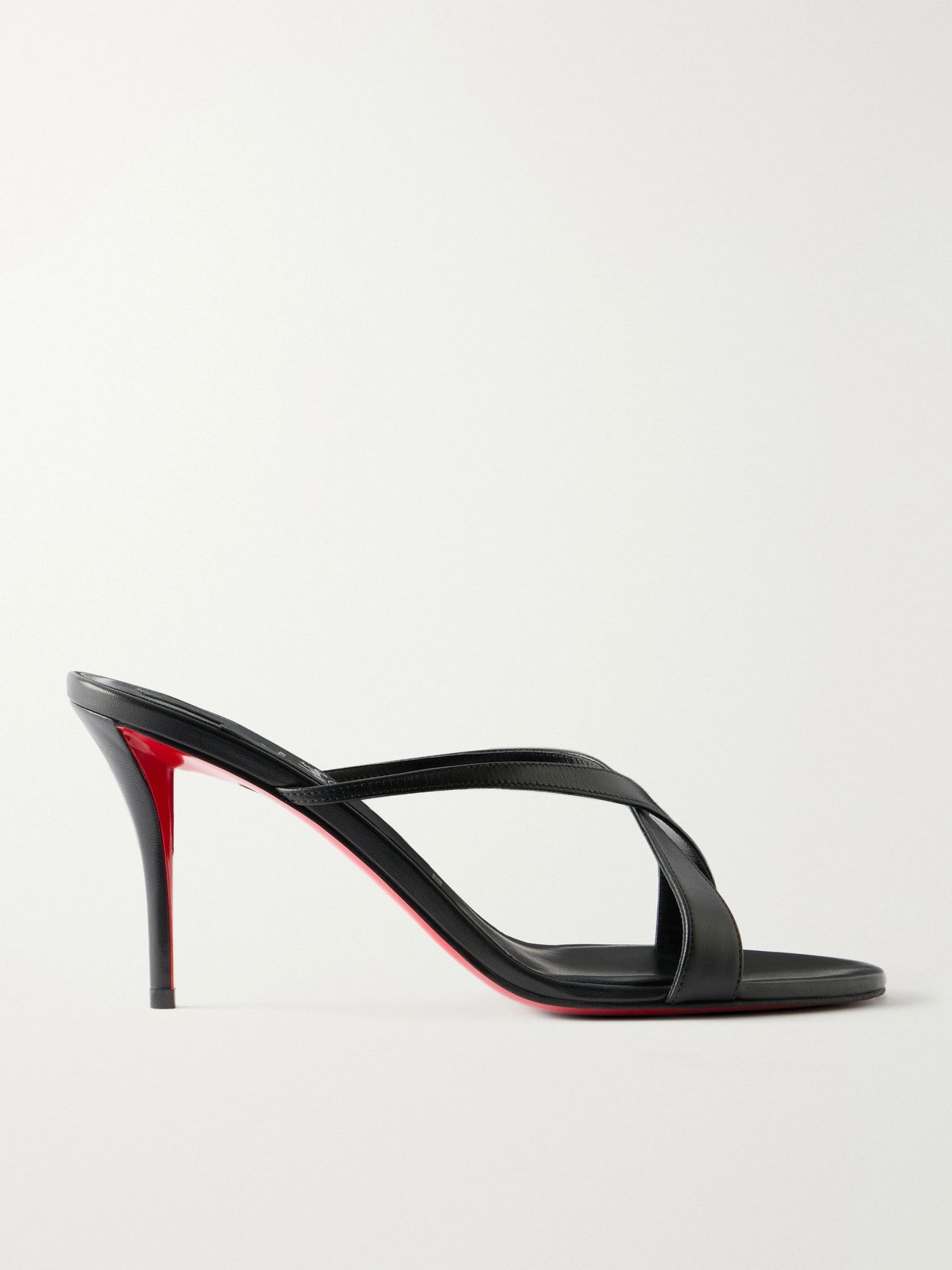 Mulazee Cross 80 leather mules