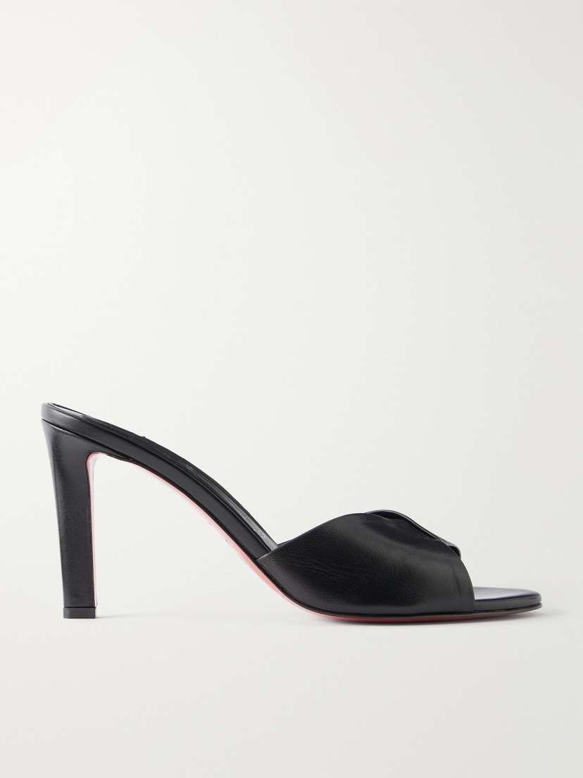 Christian Louboutin Fanny 85 Leather Mules | Thumbnail 6 Christian Louboutin Fanny 85 Leather Mules | Thumbnail 6