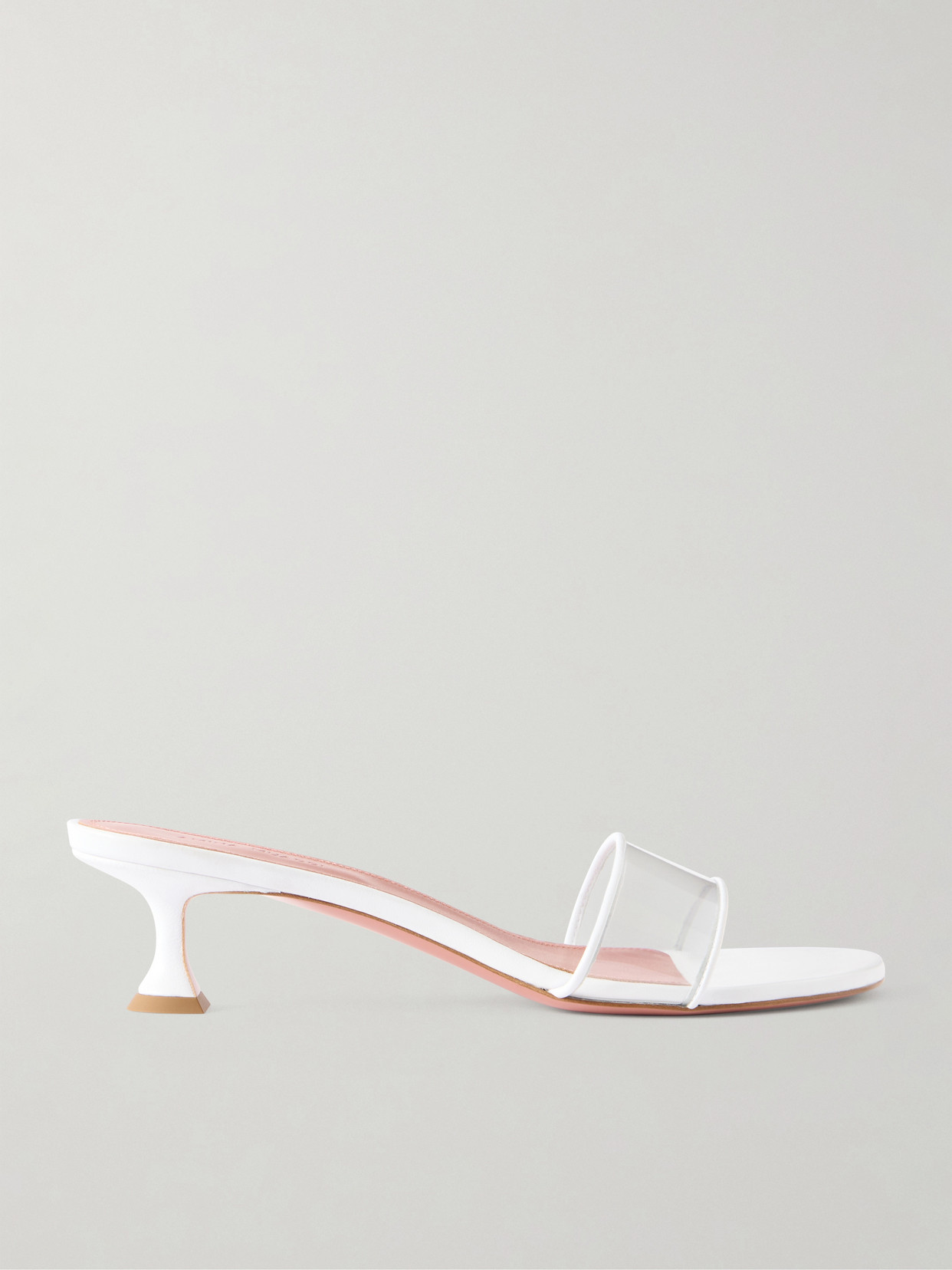 Andreea 45 Leather-Trimmed Pvc Sandals