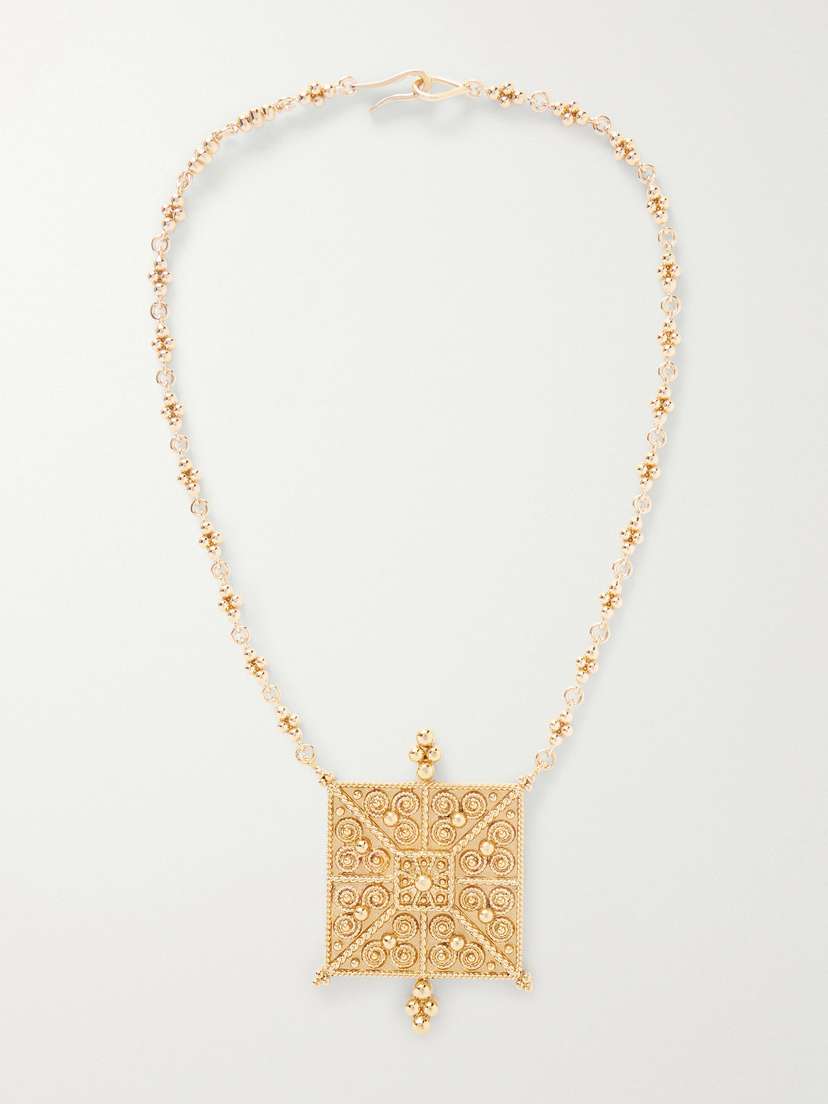 TOHUM Intention Faith Gold-plated Necklace