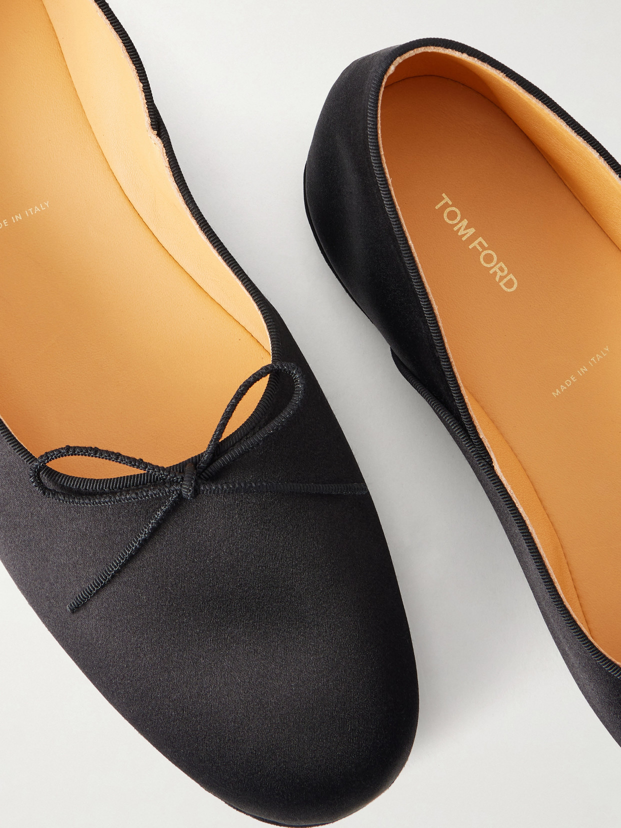Satin Ballet Flats