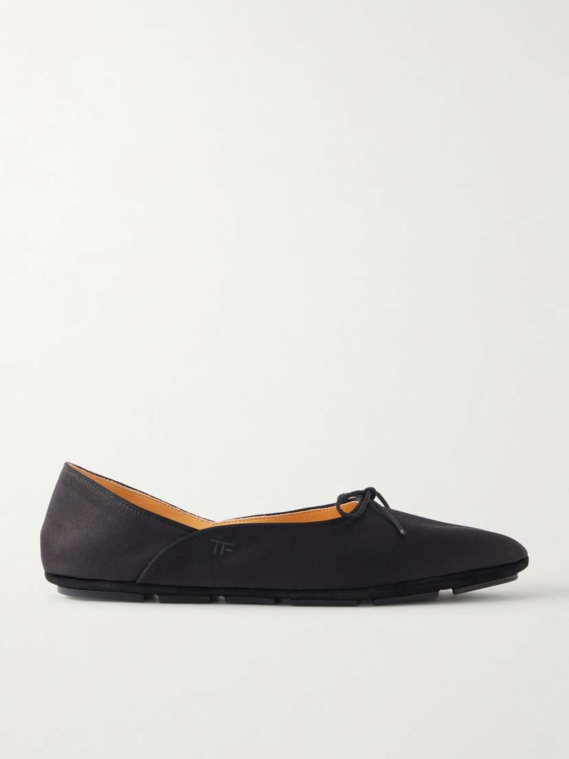 Tom Ford Satin Ballet Flats