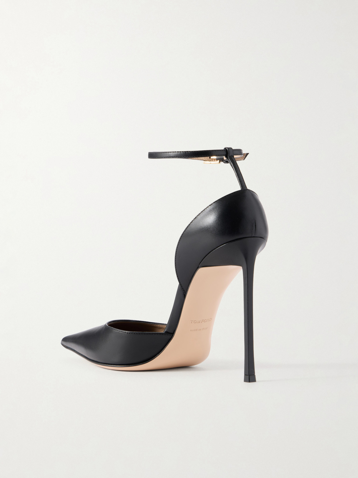 Pointed-Toe Matte Pumps