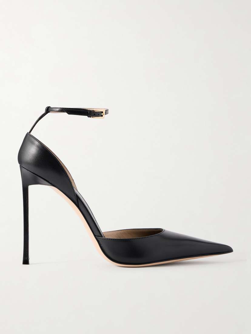 Tom Ford Pointed-toe Matte Leather Pumps