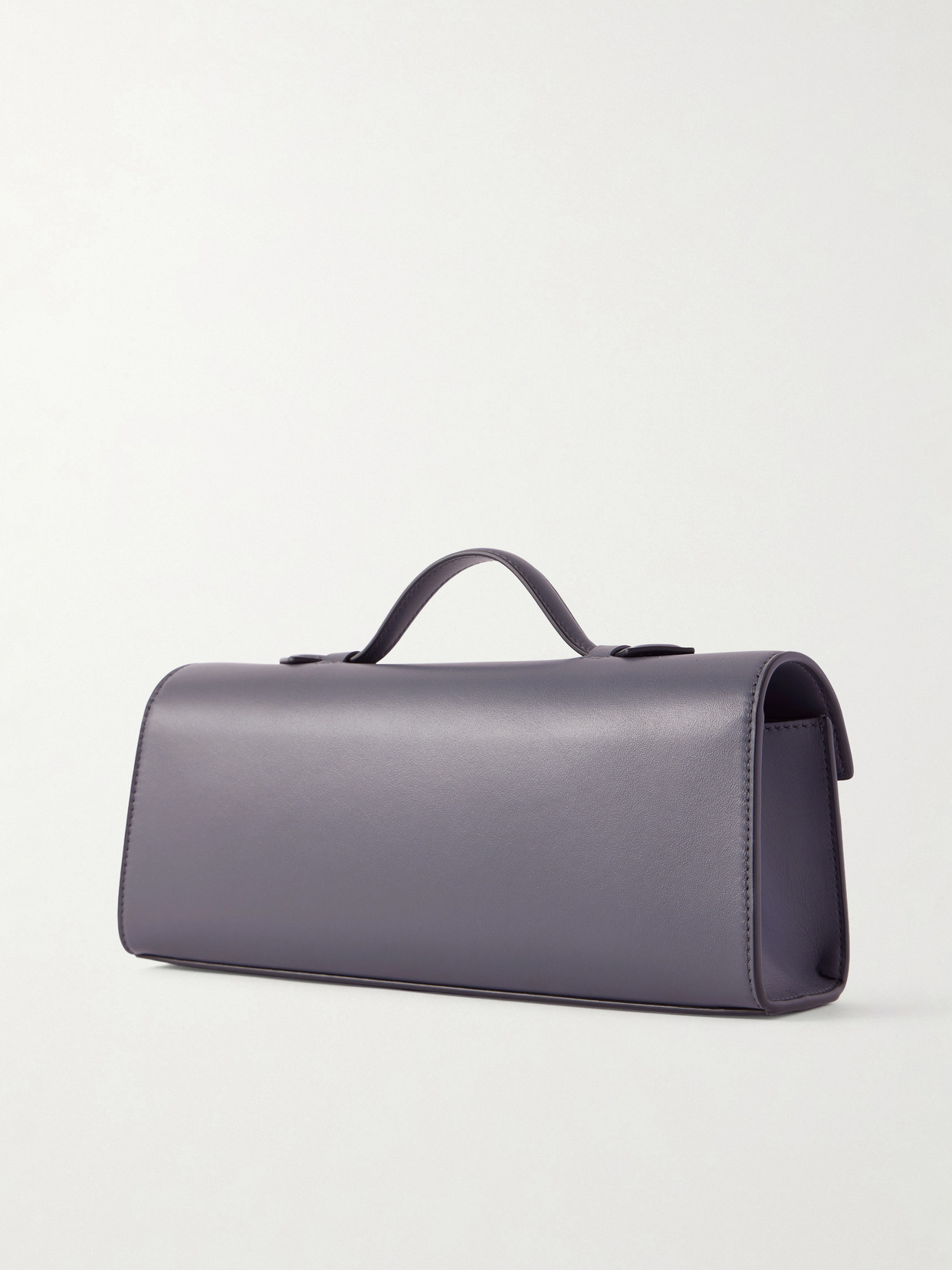 Slim Symmetry Leather Tote