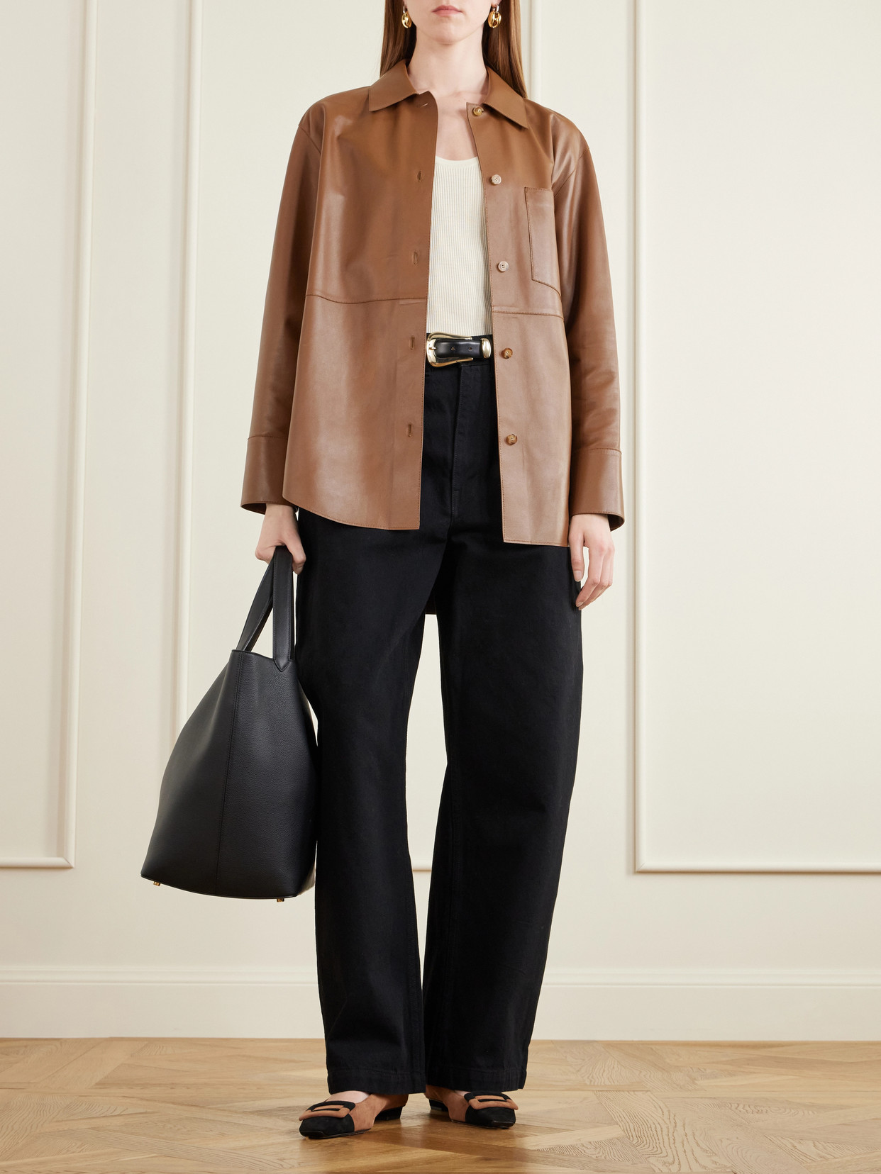 The Anello Leather Tote