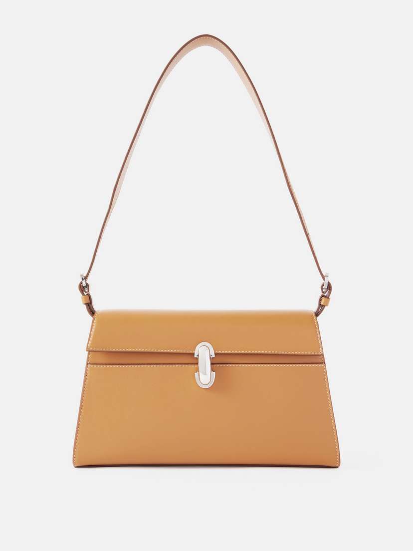 Savette Symmetry Leather Shoulder Bag