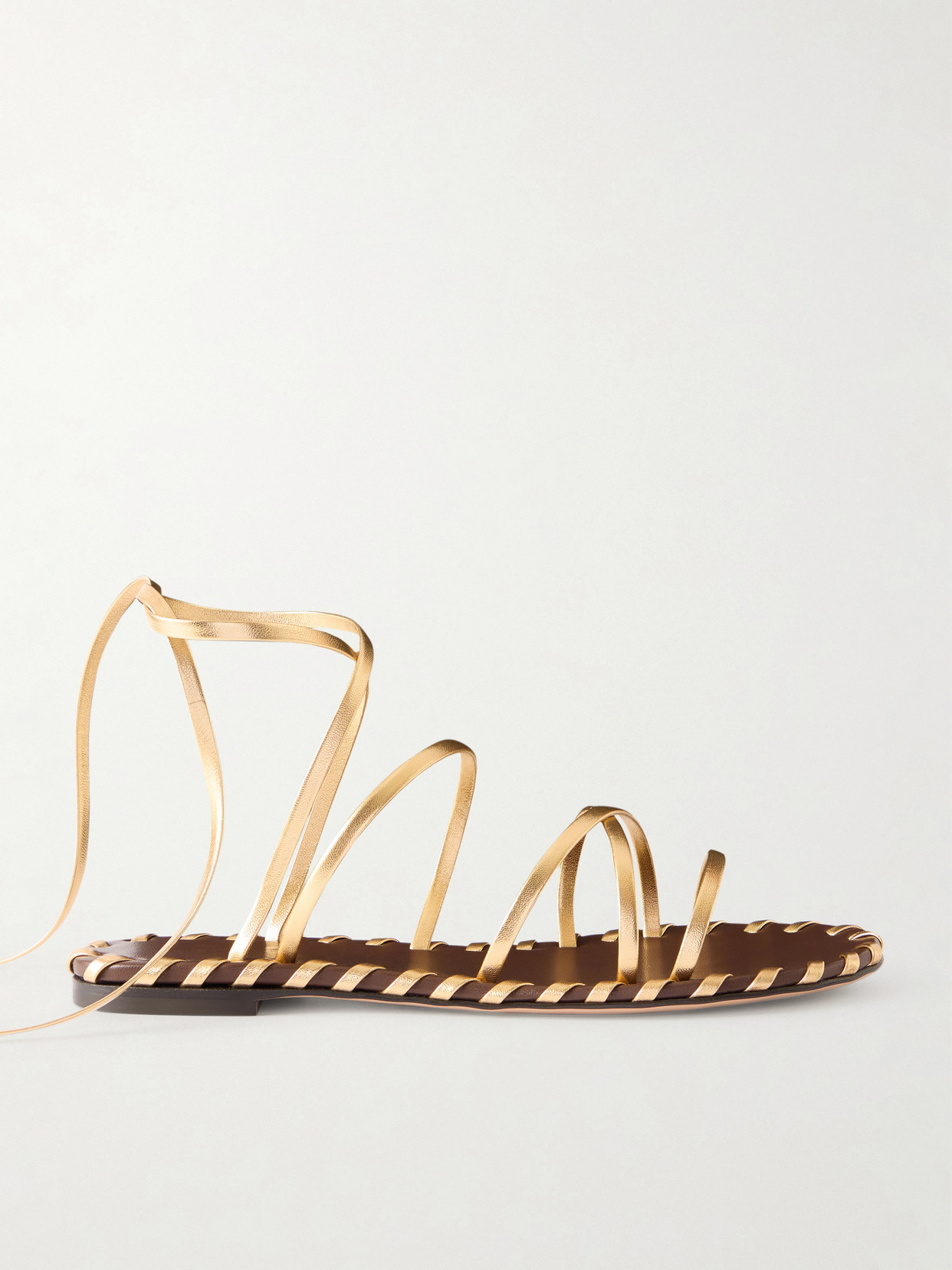 Lace-Up Sandals