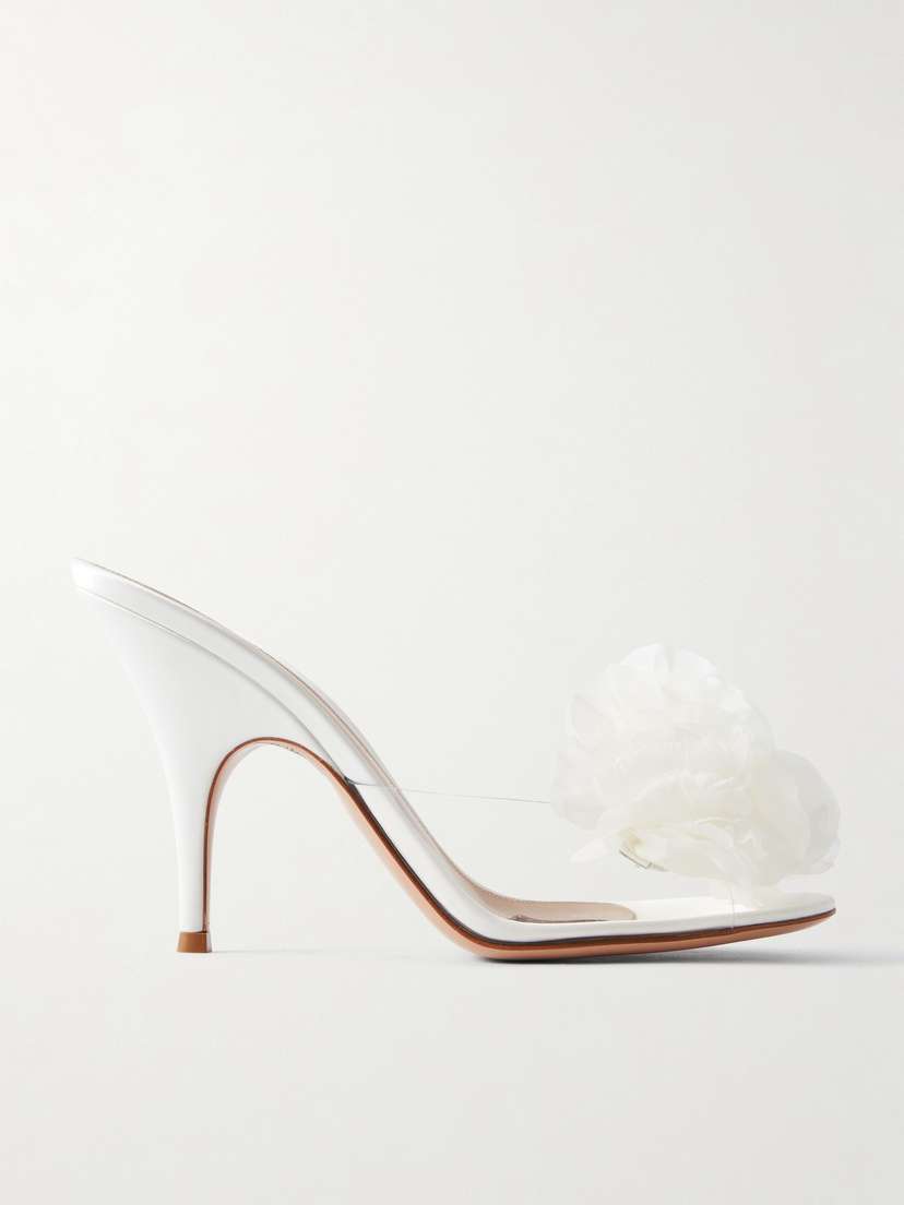 Gianvito Rossi Igea 95 Embellished Pvc Sandals