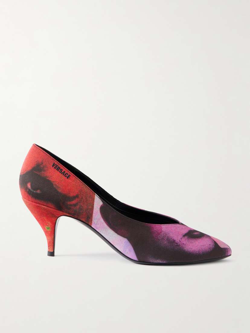 Versace Tina Silk Faille 65 Pumps