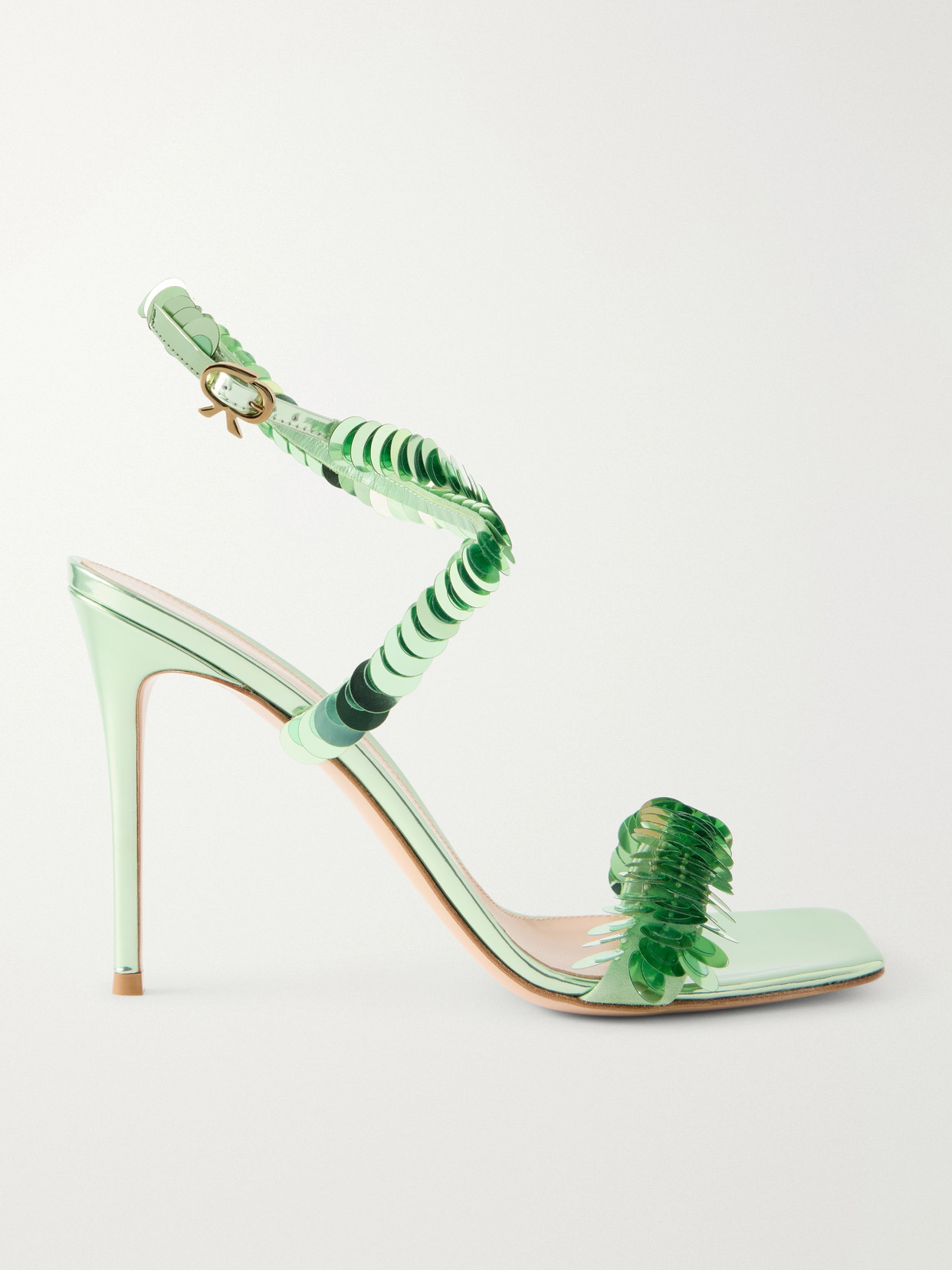 95 Sequin-Embellished Sandals
