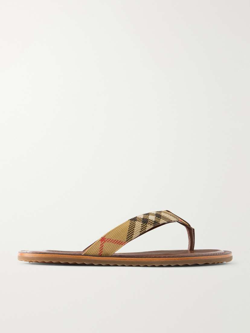 Burberry Pvilion K Flip Flop Sandals