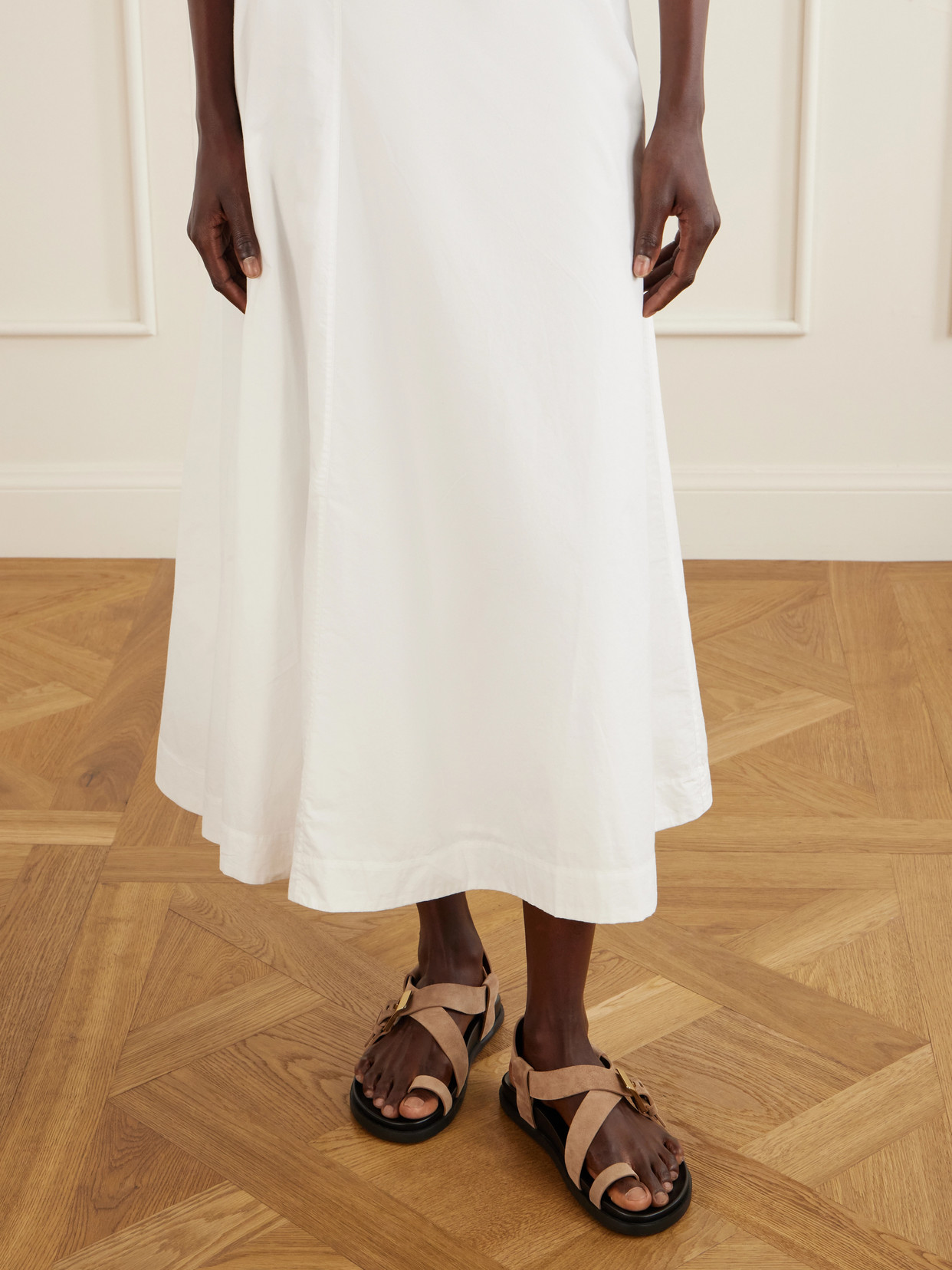 Suede Sandals
