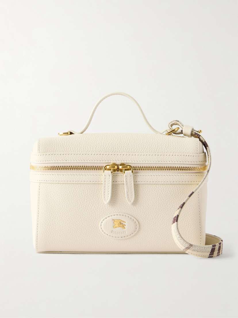 Burberry Textured-leather Vanity Case