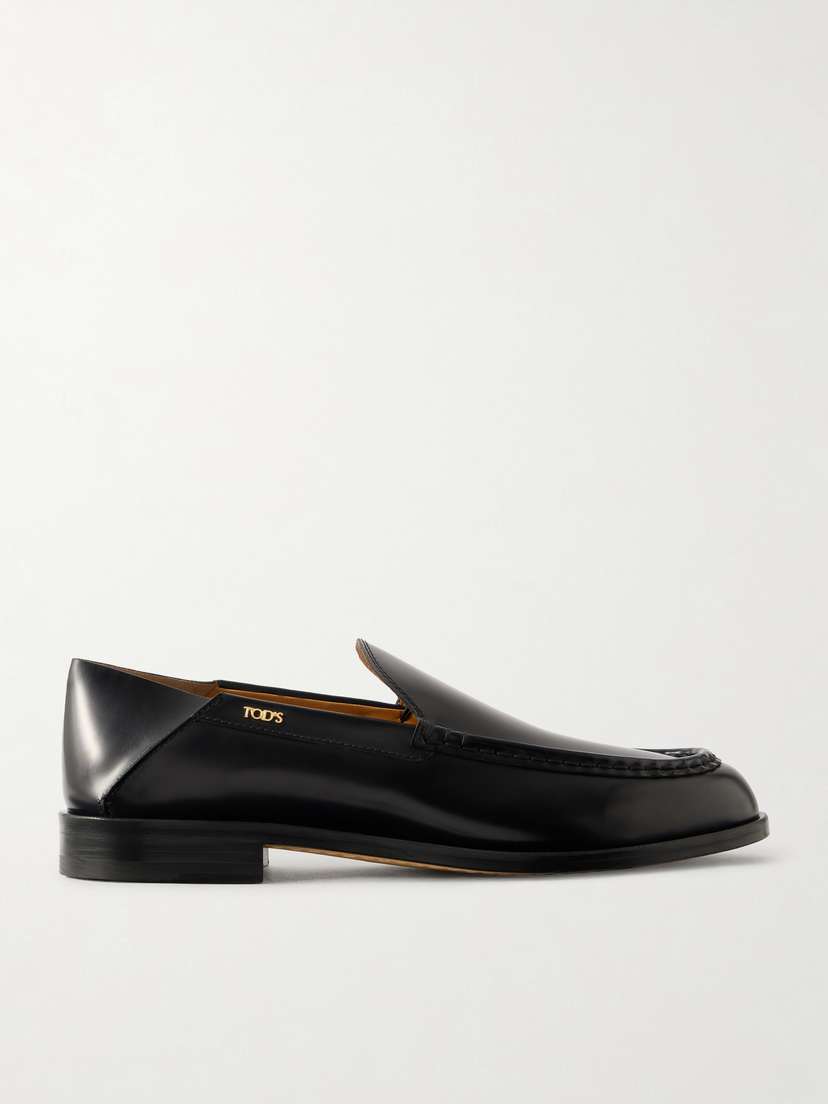 Tod's Matte Leather Loafers