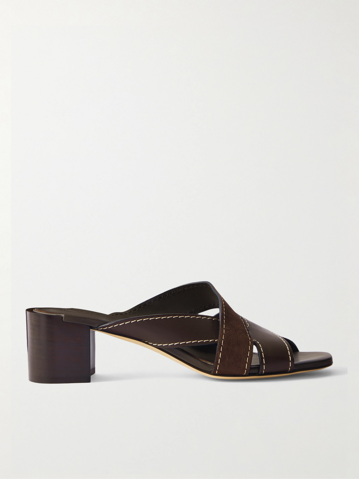 Tod's Leather Sandals In Multi