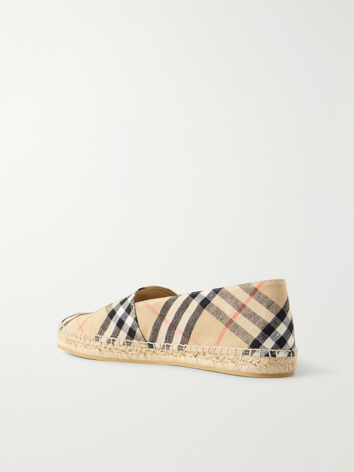 Burberry Women Embroidered Canvas Espadrilles In Multi
