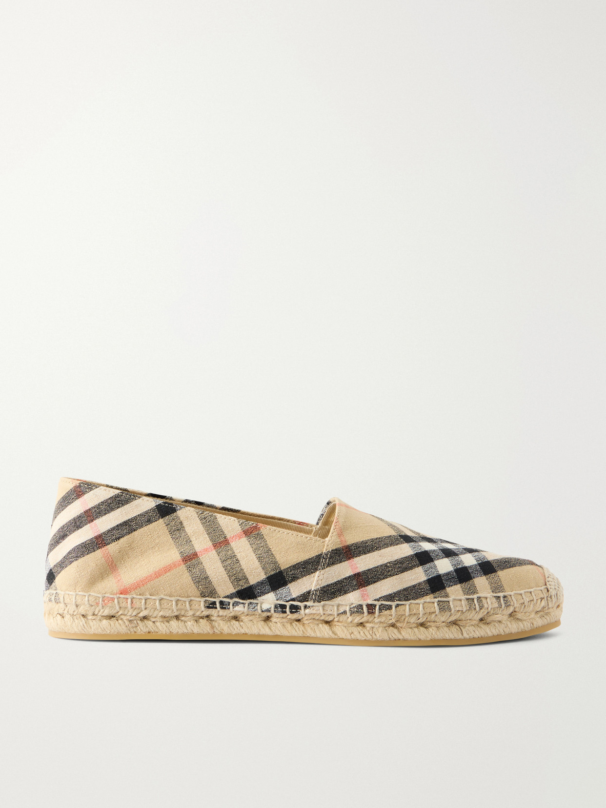 Burberry Women Embroidered Canvas Espadrilles In Multi