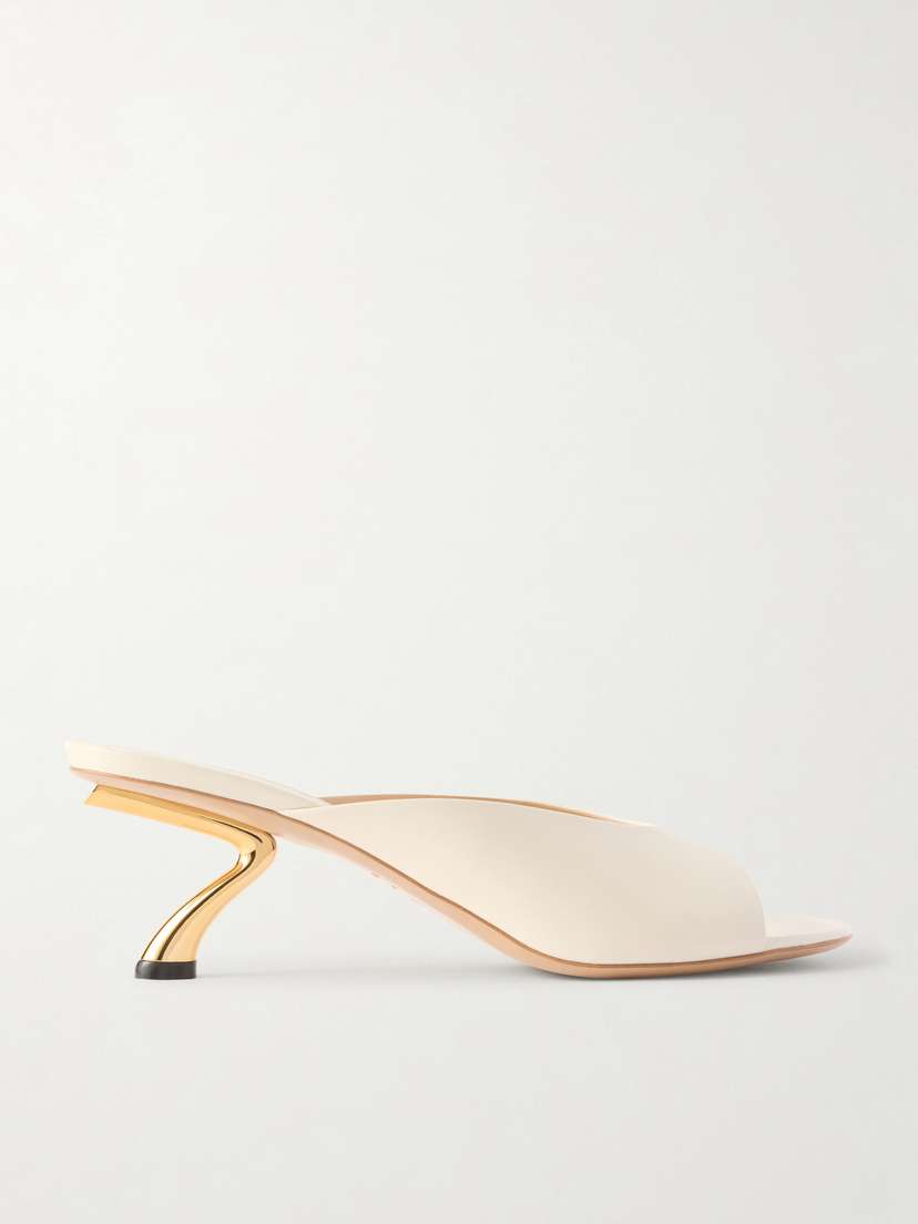 Ferragamo Igea Leather Mules