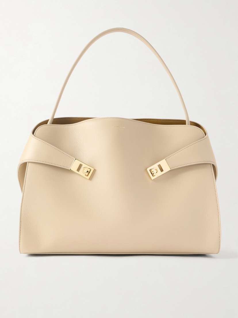 Ferragamo Hug Medium Leather Tote