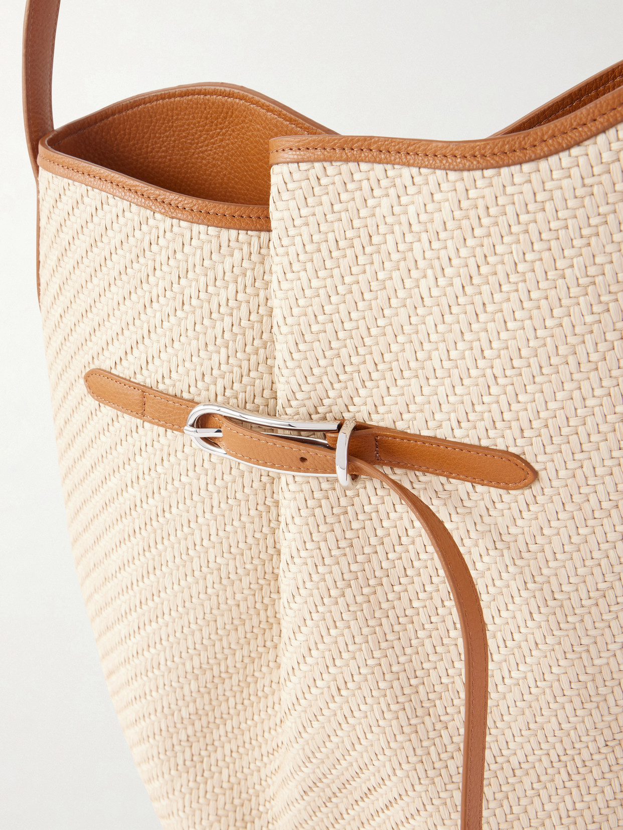Woven Raffia Shoulder Bag