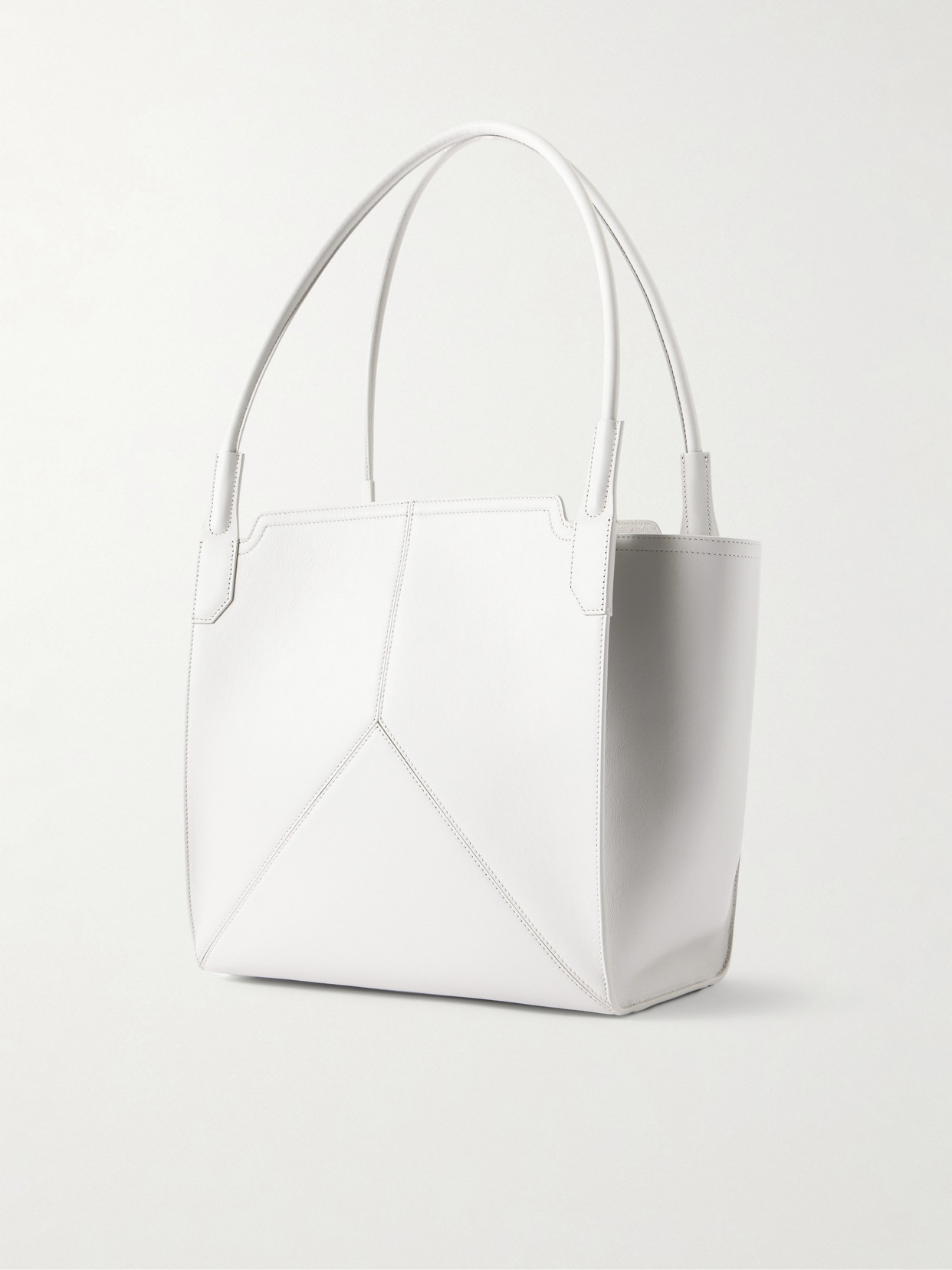 The Victoria Soft Mini Metallic Leather Tote